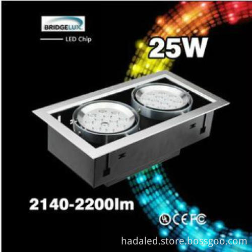 25w hot sale recessed downlight